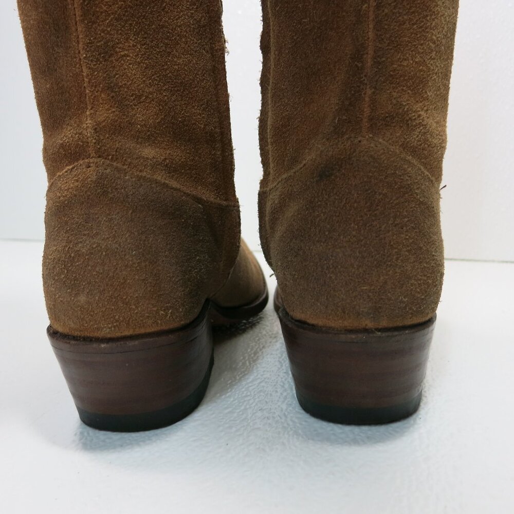 Sendra Inside Zippered Boots Brown Leather Equestrian Riding Boot Shoes Sz 5 - Picture 6 of 7
